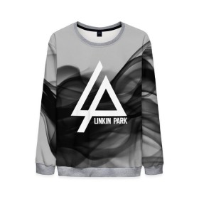 Мужской свитшот 3D с принтом LINKIN PARK SMOKE GRAY 2018 в Белгороде, 100% полиэстер с мягким внутренним слоем | круглый вырез горловины, мягкая резинка на манжетах и поясе, свободная посадка по фигуре | Тематика изображения на принте: linkin park | logo | music | pop | rock | альтернатива | металл | музыка | музыкальный | поп | рок | честер беннингтон