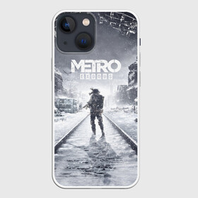 Чехол для iPhone 13 mini с принтом METRO: Exodus в Белгороде,  |  | 2033 | exodus | horror | last | light | metro | redux | survival | зомби | метро | монстр | постапокалипсис | постапокалиптика | фантастика