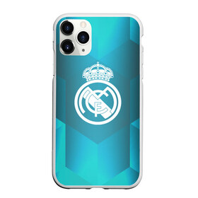 Чехол для iPhone 11 Pro Max матовый с принтом Real Madrid Geometry Sport в Белгороде, Силикон |  | Тематика изображения на принте: emirates | fc | real madrid | геометрия | реал мадрид | футбольный клуб | эмблема