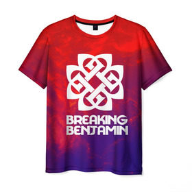 Мужская футболка 3D с принтом Breaking benjamin space rock в Белгороде, 100% полиэфир | прямой крой, круглый вырез горловины, длина до линии бедер | Тематика изображения на принте: breaking benjamin | music | pop | rock | альтернатива | металл | музыка | музыкальный | поп | рок