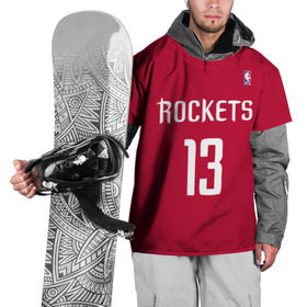 Накидка на куртку 3D с принтом Houston Rockets в Белгороде, 100% полиэстер |  | Тематика изображения на принте: 13 | fear the beard | houston rockets | nba | rise sports | баскетбол | баскетбольная | джеймс харден | нба | номер | спортивная | форма | хьюстон рокетс