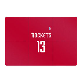 Магнитный плакат 3Х2 с принтом Houston Rockets в Белгороде, Полимерный материал с магнитным слоем | 6 деталей размером 9*9 см | 13 | fear the beard | houston rockets | nba | rise sports | баскетбол | баскетбольная | джеймс харден | нба | номер | спортивная | форма | хьюстон рокетс