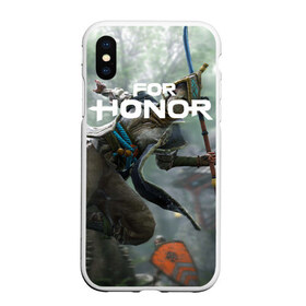 Чехол для iPhone XS Max матовый с принтом For Honor в Белгороде, Силикон | Область печати: задняя сторона чехла, без боковых панелей | for honor