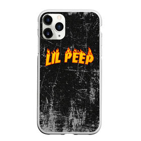 Чехол для iPhone 11 Pro матовый с принтом Lil Fire Peep в Белгороде, Силикон |  | lil peep | rap | густав ор | лил пип | рэп