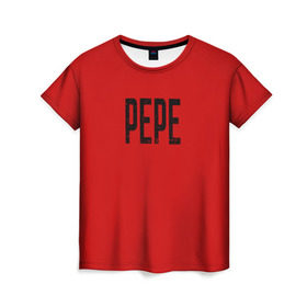 Женская футболка 3D с принтом LiL PEPE в Белгороде, 100% полиэфир ( синтетическое хлопкоподобное полотно) | прямой крой, круглый вырез горловины, длина до линии бедер | cry baby | emo | lil peep | rap | группа | музыка | надпись | нытик | рэп | эмо