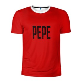 Мужская футболка 3D спортивная с принтом LiL PEPE в Белгороде, 100% полиэстер с улучшенными характеристиками | приталенный силуэт, круглая горловина, широкие плечи, сужается к линии бедра | cry baby | emo | lil peep | rap | группа | музыка | надпись | нытик | рэп | эмо
