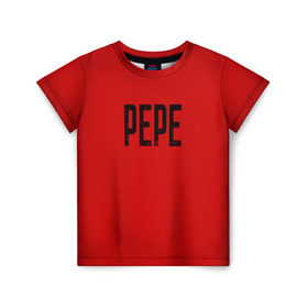 Детская футболка 3D с принтом LiL PEPE в Белгороде, 100% гипоаллергенный полиэфир | прямой крой, круглый вырез горловины, длина до линии бедер, чуть спущенное плечо, ткань немного тянется | cry baby | emo | lil peep | rap | группа | музыка | надпись | нытик | рэп | эмо