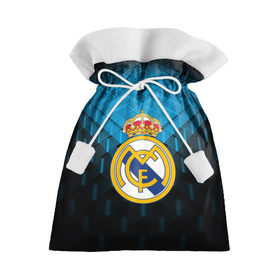 Подарочный 3D мешок с принтом Real Madrid 2018 Original в Белгороде, 100% полиэстер | Размер: 29*39 см | Тематика изображения на принте: emirates | fc | real madrid | геометрия | реал мадрид | футбольный клуб | эмблема