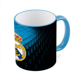Кружка 3D с принтом Real Madrid 2018 Original в Белгороде, керамика | ёмкость 330 мл | Тематика изображения на принте: emirates | fc | real madrid | геометрия | реал мадрид | футбольный клуб | эмблема