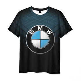 Мужская футболка 3D с принтом BMW 2018 Blue Line в Белгороде, 100% полиэфир | прямой крой, круглый вырез горловины, длина до линии бедер | Тематика изображения на принте: bmw | bmw motorsport | bmw performance | carbon | m | motorsport | performance | sport | бмв | карбон | моторспорт | спорт