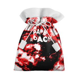 Подарочный 3D мешок с принтом PAPA ROACH BLOOD ROCK STYLE в Белгороде, 100% полиэстер | Размер: 29*39 см | papa roach | roach | папа роач | папароач | папароч | роач | роч