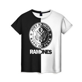 Женская футболка 3D с принтом Ramones в Белгороде, 100% полиэфир ( синтетическое хлопкоподобное полотно) | прямой крой, круглый вырез горловины, длина до линии бедер | ramone | ramones | группа | джонни | джоуи | ди ди томми | марки | панк | поп | раманес | раманэс | рамон | рамонес | рамонэс | рамоун | рамоунз | рамоунс | рок | хард | хардрок