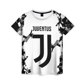 Женская футболка 3D с принтом Juventus 2018 Original в Белгороде, 100% полиэфир ( синтетическое хлопкоподобное полотно) | прямой крой, круглый вырез горловины, длина до линии бедер | fly emirates | juventus | ronaldo | клуб | линии | мода | модные | мяч | реал мадрид | спорт | спортивные | стиль | футбол | футбольный клуб | экстрим | эмблема | ювентус