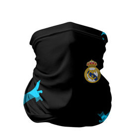 Бандана-труба 3D с принтом Real Madrid 2018 Original в Белгороде, 100% полиэстер, ткань с особыми свойствами — Activecool | плотность 150‒180 г/м2; хорошо тянется, но сохраняет форму | Тематика изображения на принте: emirates | fc | real madrid | абстракция | реал мадрид | футбольный клуб | эмблема