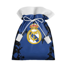 Подарочный 3D мешок с принтом Real Madrid 2018 Original в Белгороде, 100% полиэстер | Размер: 29*39 см | Тематика изображения на принте: fc | real madrid | реал мадрид | спорт | спортивные | фк | футбол | футбольный клуб