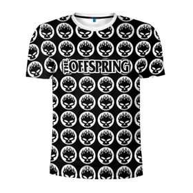 Мужская футболка 3D спортивная с принтом The Offspring в Белгороде, 100% полиэстер с улучшенными характеристиками | приталенный силуэт, круглая горловина, широкие плечи, сужается к линии бедра | offspring | офспринг | оффспринг | рок