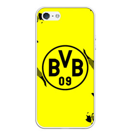 Чехол для iPhone 5/5S матовый с принтом FC Borussia 2018 Original в Белгороде, Силикон | Область печати: задняя сторона чехла, без боковых панелей | боруссия | дортмунд