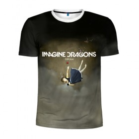 Мужская футболка 3D спортивная с принтом Imagine Dragons Dream в Белгороде, 100% полиэстер с улучшенными характеристиками | приталенный силуэт, круглая горловина, широкие плечи, сужается к линии бедра | альтернативный | американская | группа | драгонс | имеджин | инди | индирок | поп | рок | электроник