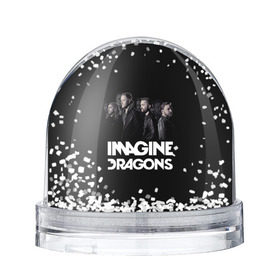 Водяной шар с принтом Группа Imagine Dragons в Белгороде, Пластик | Изображение внутри шара печатается на глянцевой фотобумаге с двух сторон | альтернативный | американская | группа | драгонс | имеджин | инди | индирок | поп | рок | электроник