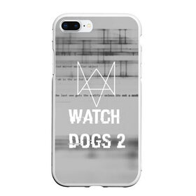 Чехол для iPhone 7Plus/8 Plus матовый с принтом Wath dogs 2 collection в Белгороде, Силикон | Область печати: задняя сторона чехла, без боковых панелей | Тематика изображения на принте: game | wath dogs 2 | город | девушка | дрон | игры | компьютеры | пистолет | телефон | технологии | хакер