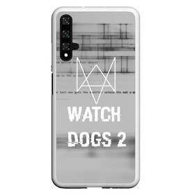 Чехол для Honor 20 с принтом Wath dogs 2 collection в Белгороде, Силикон | Область печати: задняя сторона чехла, без боковых панелей | Тематика изображения на принте: game | wath dogs 2 | город | девушка | дрон | игры | компьютеры | пистолет | телефон | технологии | хакер