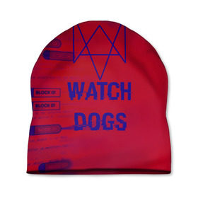Шапка 3D с принтом Watch Dogs hacker collection в Белгороде, 100% полиэстер | универсальный размер, печать по всей поверхности изделия | game | wath dogs 2 | город | девушка | дрон | игры | компьютеры | пистолет | телефон | технологии | хакер