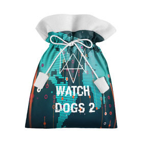 Подарочный 3D мешок с принтом Watch Dogs 2 NETWORK HACK в Белгороде, 100% полиэстер | Размер: 29*39 см | game | wath dogs 2 | город | девушка | дрон | игры | компьютеры | пистолет | телефон | технологии | хакер
