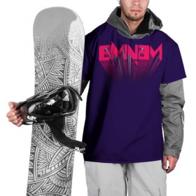Накидка на куртку 3D с принтом Eminem в Белгороде, 100% полиэстер |  | Тематика изображения на принте: eminem | rap | swag | рэп | свэг | эминем