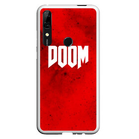 Чехол для Honor P Smart Z с принтом DOOM MARS GAME в Белгороде, Силикон | Область печати: задняя сторона чехла, без боковых панелей | Тематика изображения на принте: art | doom | game | возвращение | дум | игра | легенда | шутер