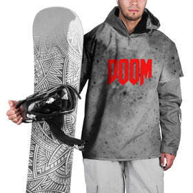 Накидка на куртку 3D с принтом DOOM GRAY SPACE в Белгороде, 100% полиэстер |  | Тематика изображения на принте: art | doom | game | возвращение | дум | игра | легенда | шутер