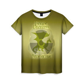 Женская футболка 3D с принтом Imagine Dragons, Radioactive в Белгороде, 100% полиэфир ( синтетическое хлопкоподобное полотно) | прямой крой, круглый вырез горловины, длина до линии бедер | альтернативный | американская | группа | драгонс | имеджин | инди | индирок | поп | рок | электроник