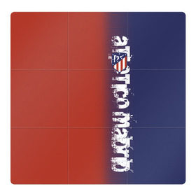 Магнитный плакат 3Х3 с принтом Atletico Madrid 2018 Original в Белгороде, Полимерный материал с магнитным слоем | 9 деталей размером 9*9 см | Тематика изображения на принте: атлетико мадрид | эмблема