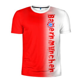 Мужская футболка 3D спортивная с принтом FC Bayern 2018 Original в Белгороде, 100% полиэстер с улучшенными характеристиками | приталенный силуэт, круглая горловина, широкие плечи, сужается к линии бедра | bayern | fly fc | бавария | спорт | футбольный клуб