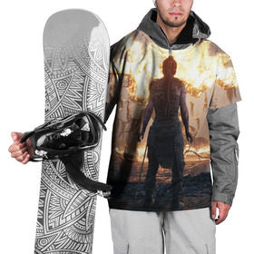 Накидка на куртку 3D с принтом HellBlade в Белгороде, 100% полиэстер |  | game | hell blade | insane | insanity | senua | senuas sacrifice | viking | блейд | блэйд | сенуа | хелл | хэлл
