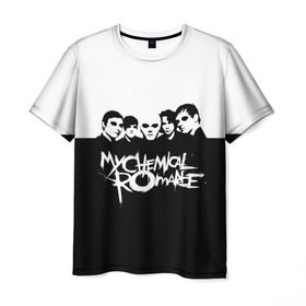 Мужская футболка 3D с принтом My Chemical Romance в Белгороде, 100% полиэфир | прямой крой, круглый вырез горловины, длина до линии бедер | gerard way | mcr | my chemical romance | альтернативный | группа | джерард уэй | май кемикал романс | мкр | мой химический роман | мхр | мцр | панк | поп | поппанк | рок | рэй торо