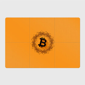 Магнитный плакат 3Х2 с принтом BTC в Белгороде, Полимерный материал с магнитным слоем | 6 деталей размером 9*9 см | bitcoin | btc | crypto | биткоин | валюта | деньги | криптовалюта | цифровое золото