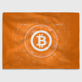 Плед 3D с принтом  БИТКОИН | BITCOIN в Белгороде, 100% полиэстер | закругленные углы, все края обработаны. Ткань не мнется и не растягивается | bitcoin | btc | coin | crypto | ethereum | money | orange | биткоин | валюта | деньги | известные | криптовалюта | логотип | монета | надписи.cash | оранжевый | цвет | цифровое золото | эфир
