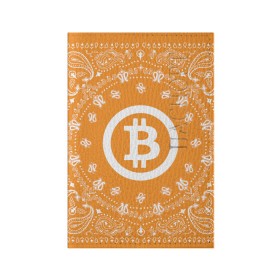 Обложка для паспорта матовая кожа с принтом BITCOIN в Белгороде, натуральная матовая кожа | размер 19,3 х 13,7 см; прозрачные пластиковые крепления | Тематика изображения на принте: bitcoin | btc | coin | crypto | ethereum | money | orange | биткоин | валюта | деньги | известные | криптовалюта | логотип | монета | надписи.cash | оранжевый | цвет | цифровое золото | эфир