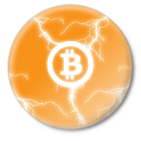 Значок с принтом BITCOIN в Белгороде,  металл | круглая форма, металлическая застежка в виде булавки | bitcoin | btc | coin | crypto | ethereum | money | orange | биткоин | валюта | деньги | известные | криптовалюта | логотип | монета | надписи.cash | оранжевый | цвет | цифровое золото | эфир