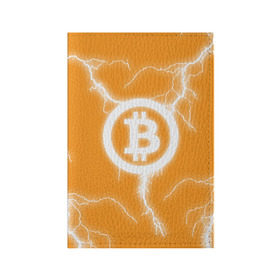 Обложка для паспорта матовая кожа с принтом BITCOIN в Белгороде, натуральная матовая кожа | размер 19,3 х 13,7 см; прозрачные пластиковые крепления | Тематика изображения на принте: bitcoin | btc | coin | crypto | ethereum | money | orange | биткоин | валюта | деньги | известные | криптовалюта | логотип | монета | надписи.cash | оранжевый | цвет | цифровое золото | эфир