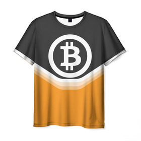 Мужская футболка 3D с принтом BITCOIN UNIFORM в Белгороде, 100% полиэфир | прямой крой, круглый вырез горловины, длина до линии бедер | Тематика изображения на принте: bitcoin | btc | coin | crypto | ethereum | money | orange | биткоин | валюта | деньги | известные | криптовалюта | логотип | монета | надписи.cash | оранжевый | цвет | цифровое золото | эфир