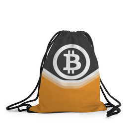 Рюкзак-мешок 3D с принтом BITCOIN UNIFORM в Белгороде, 100% полиэстер | плотность ткани — 200 г/м2, размер — 35 х 45 см; лямки — толстые шнурки, застежка на шнуровке, без карманов и подкладки | bitcoin | btc | coin | crypto | ethereum | money | orange | биткоин | валюта | деньги | известные | криптовалюта | логотип | монета | надписи.cash | оранжевый | цвет | цифровое золото | эфир