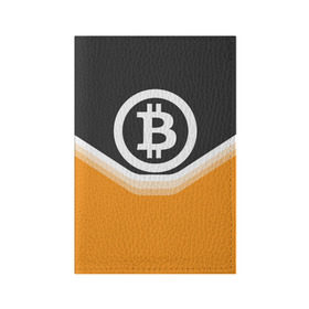 Обложка для паспорта матовая кожа с принтом BITCOIN UNIFORM в Белгороде, натуральная матовая кожа | размер 19,3 х 13,7 см; прозрачные пластиковые крепления | bitcoin | btc | coin | crypto | ethereum | money | orange | биткоин | валюта | деньги | известные | криптовалюта | логотип | монета | надписи.cash | оранжевый | цвет | цифровое золото | эфир
