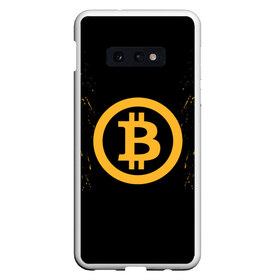 Чехол для Samsung S10E с принтом BITCOIN в Белгороде, Силикон | Область печати: задняя сторона чехла, без боковых панелей | bitcoin | btc | coin | crypto | ethereum | miner | mining | money | orange | биткоин | валюта | деньги | известные | криптовалюта | логотип | майнер | майнинг | монета | надписи.cash | оранжевый | цвет | цифровое золото | эфир