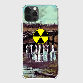 Чехол для iPhone 12 Pro с принтом S.T.A.L.K.E.R ВОВА в Белгороде, силикон | область печати: задняя сторона чехла, без боковых панелей | 35mm | s.t.a.l.k.e.r. | snork | stalker | арт | вова | игра | мутант | пейзаж | припять | снорк | сталкер | трактор | чернобыль