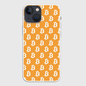 Чехол для iPhone 13 mini с принтом Bitcoin в Белгороде,  |  | bitcoin | биткоин | деньги
