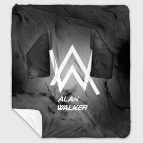 Плед с рукавами с принтом ALAN WALKER в Белгороде, 100% полиэстер | Закругленные углы, все края обработаны. Ткань не мнется и не растягивается. Размер 170*145 | alan walker | club | music | абстракция | клубная музыка | космос | краски | музыка