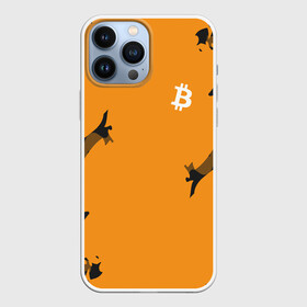 Чехол для iPhone 13 Pro Max с принтом БИТКОИН | BITCOIN в Белгороде,  |  | bitcoin | btc | crypto | биткоин | валюта | деньги | криптовалюта | цифровое золото