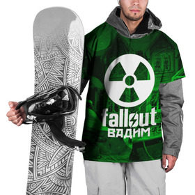 Накидка на куртку 3D с принтом FALLOUT ВАДИМ в Белгороде, 100% полиэстер |  | fallout 4 | game | logo fallout | nuka kola | вадим | игры | имены | мутанты | надписи | питбой | пустошь | радиация | убежище 101