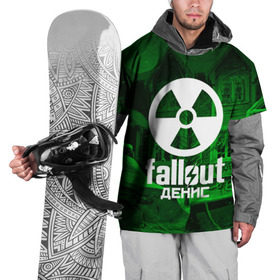 Накидка на куртку 3D с принтом FALLOUT ДЕНИС в Белгороде, 100% полиэстер |  | fallout 4 | game | logo fallout | nuka kola | денис | игры | имены | мутанты | надписи | питбой | пустошь | радиация | убежище 101